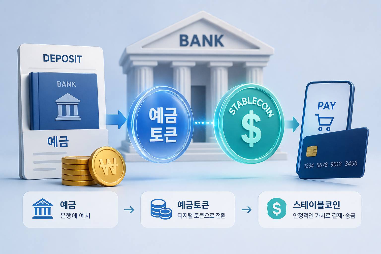 은행권 스테이블코인 전쟁 시작
