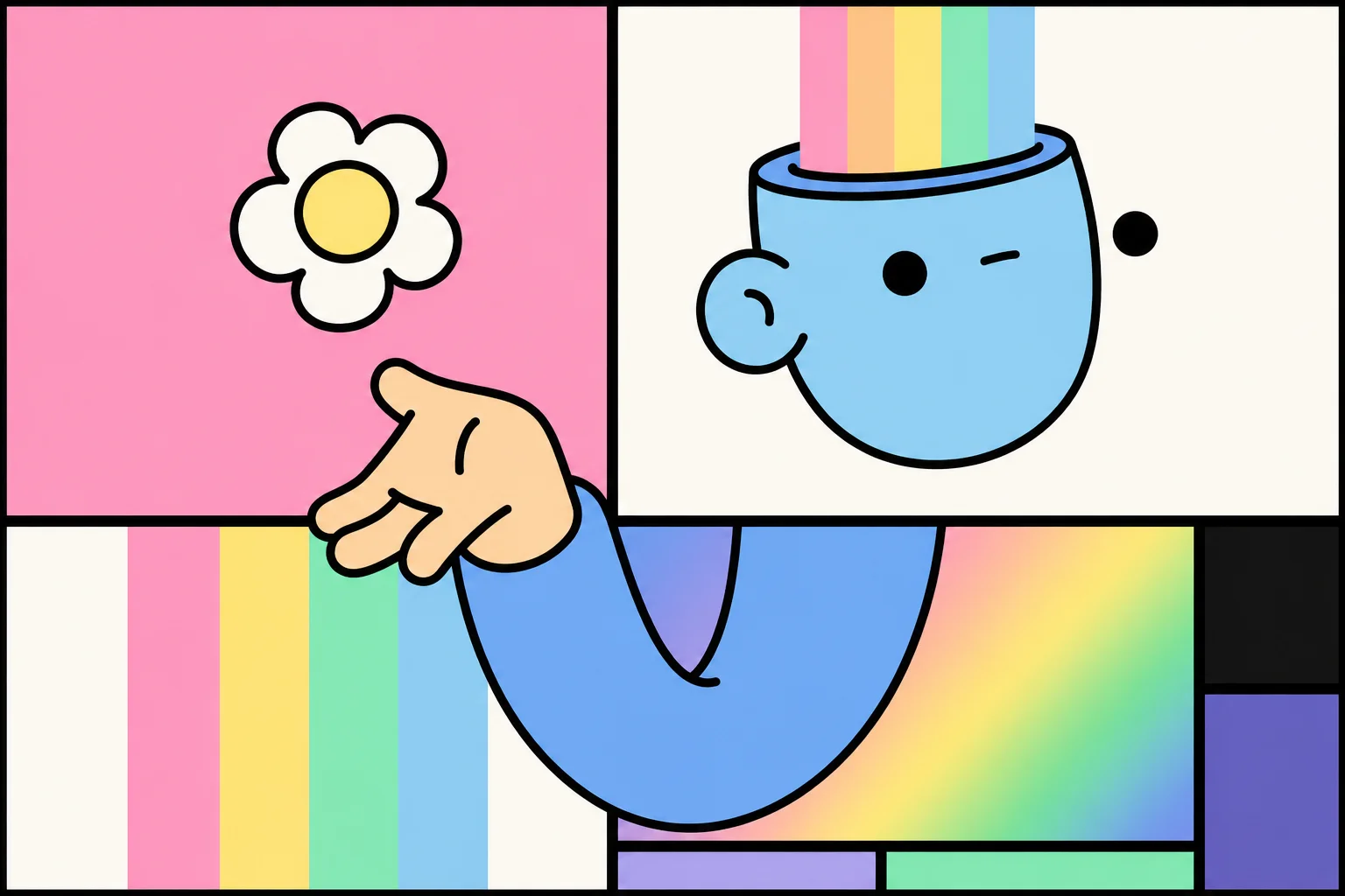 "피에트 몬드리안 (Piet Mondrian) X 두들(Doodles)" NFT 침체 끝났나...몬드리안과 두들이 보여준 시장의 변화