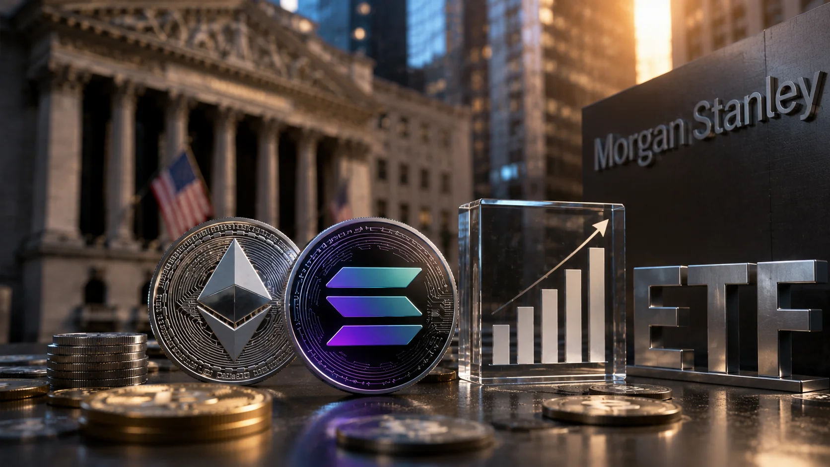 모건스탠리, ETH·SOL 현물 ETF 수정안 제출