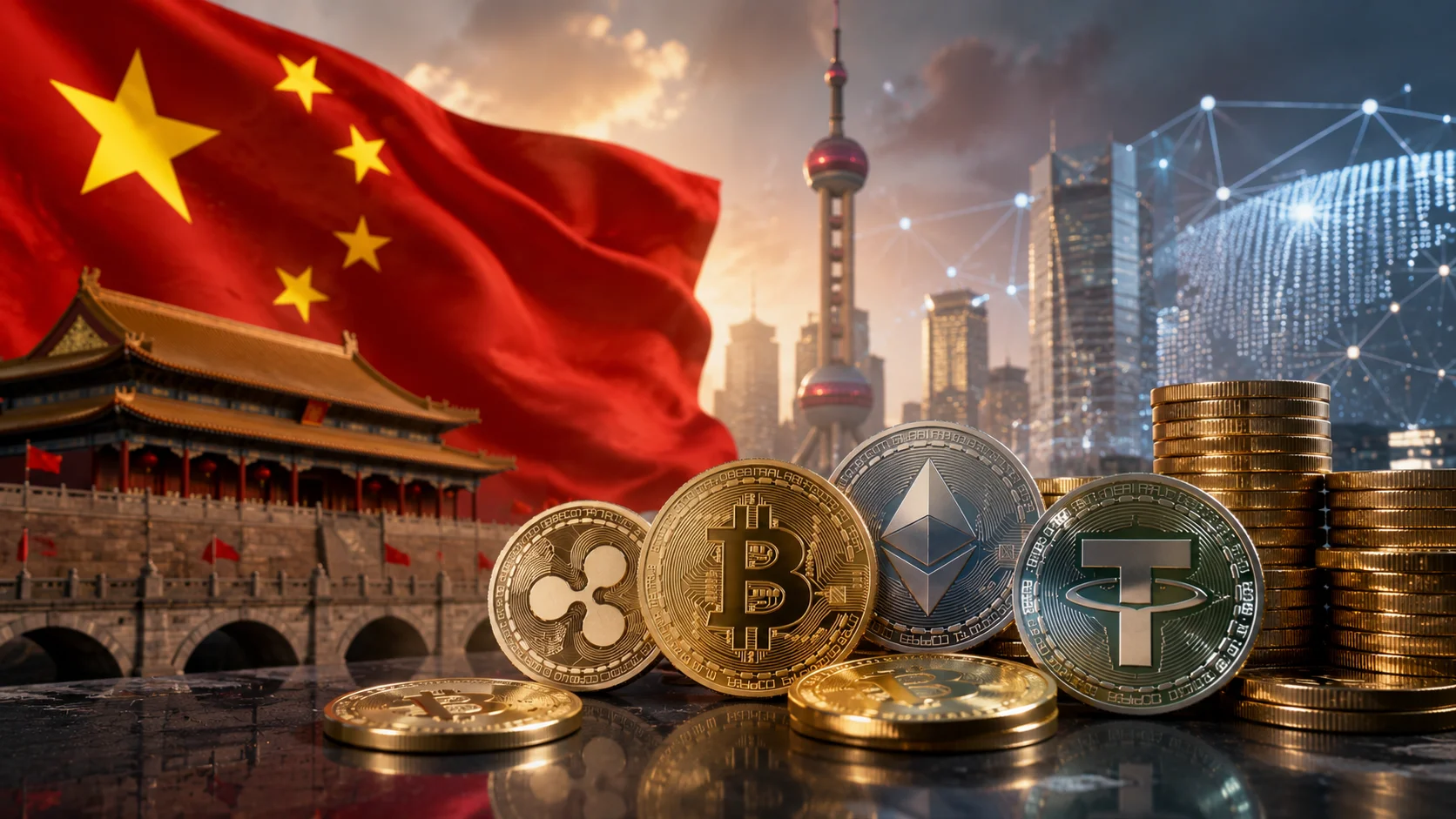 中 PBOC “스테이블코인·암호화폐 급성장”…CBDC 국제결제 확대 속도