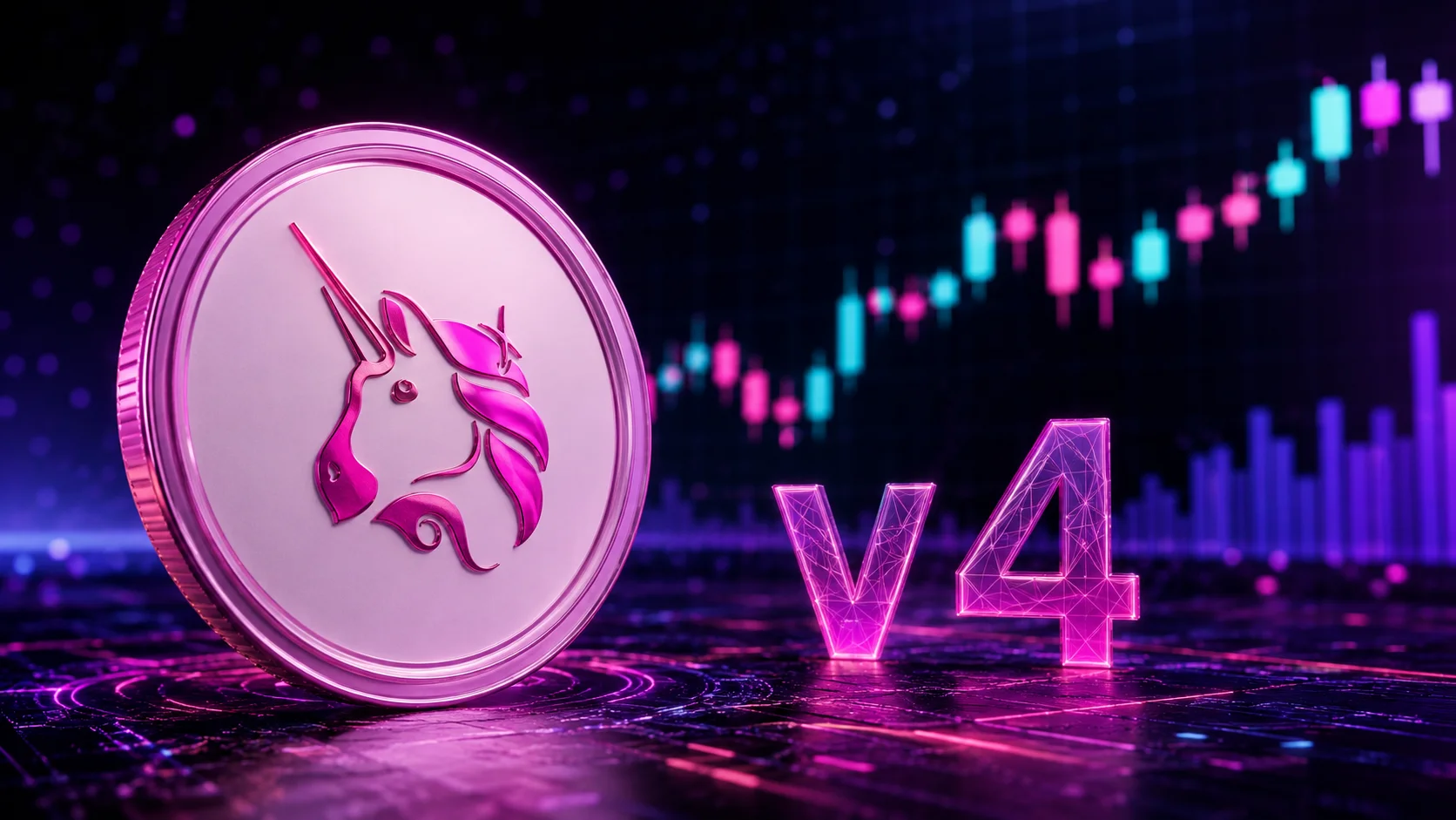 유니스왑 v4, 출시 18개월 만에 DEX 거래량 절반 차지