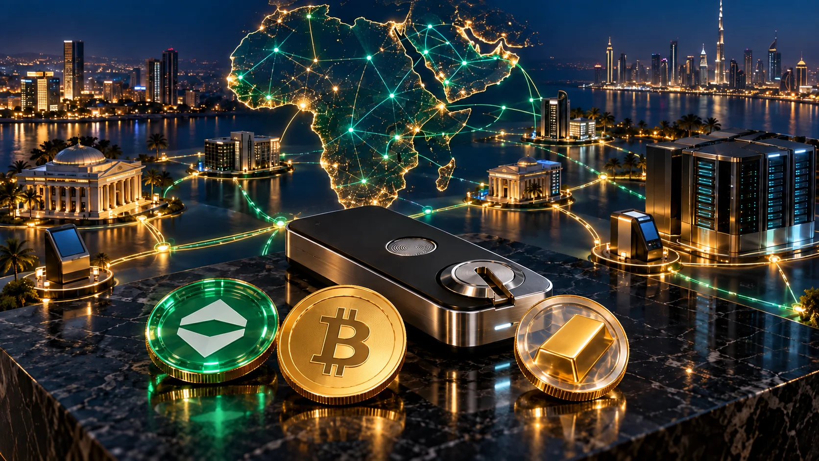 테더·시가, 아프리카 자체수탁 금융 확대…USDT·비트코인·금 한곳에