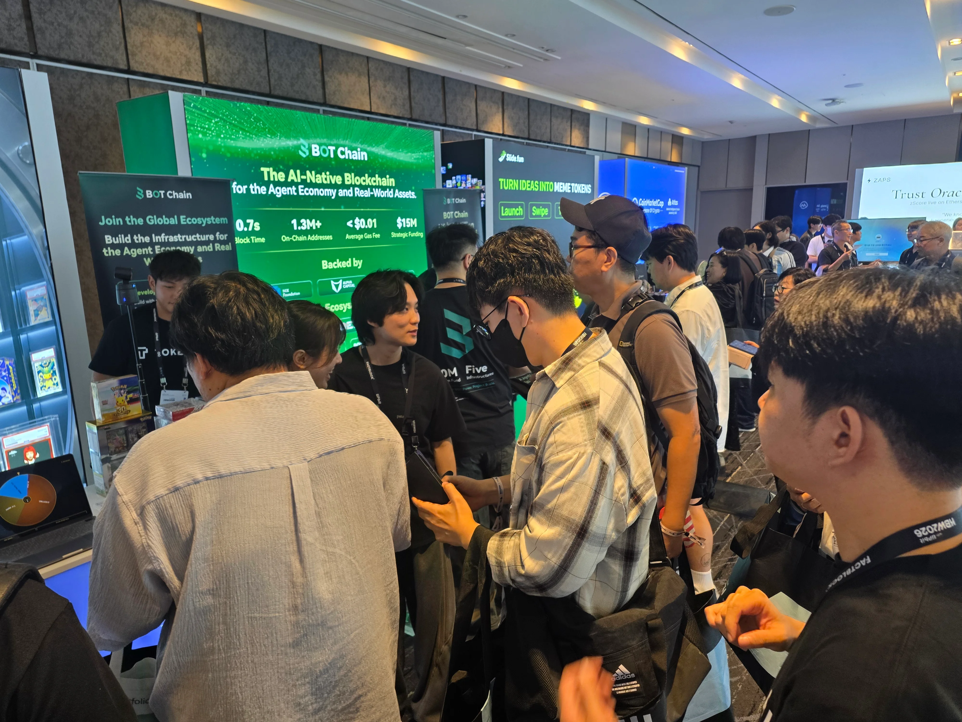 BOT Chain 행사부스