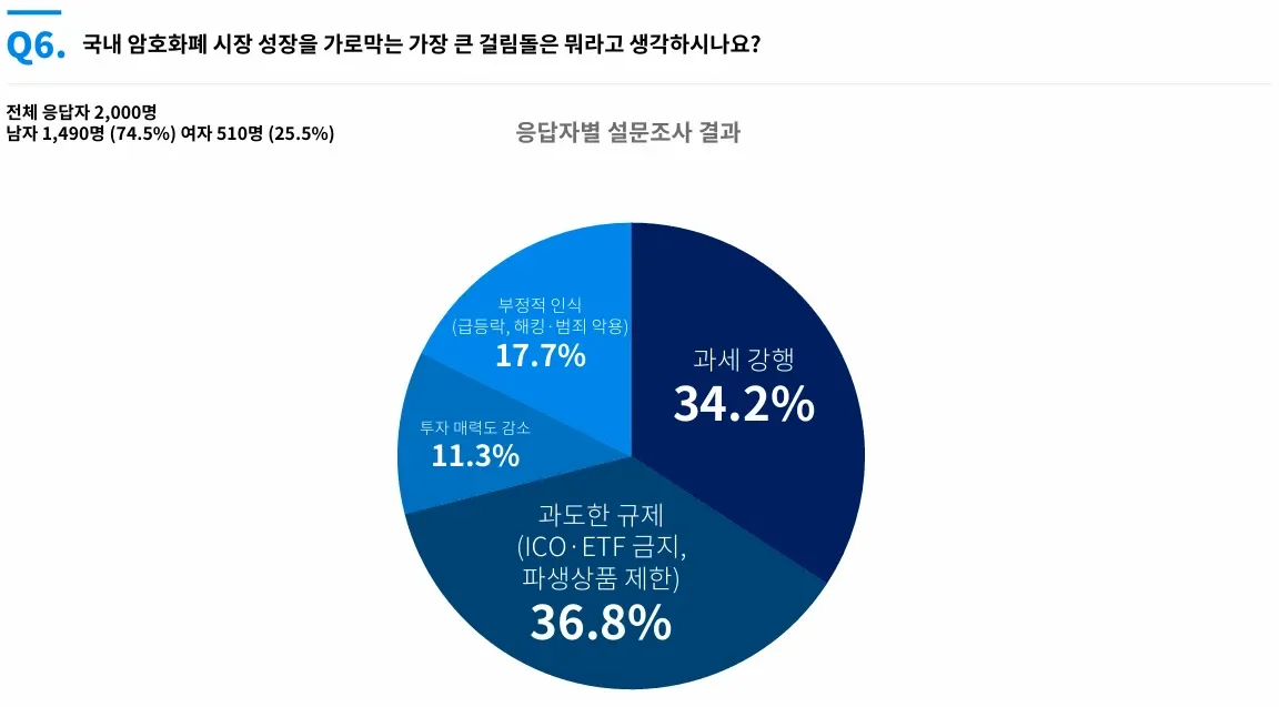국내 코인 시장 발목 잡는 건 '규제·과세'… 투자자 71% 지목